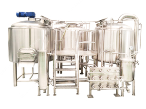 Fournisseurs d'équipements de microbrasserie 1200L 3 Vessel Brewhouse