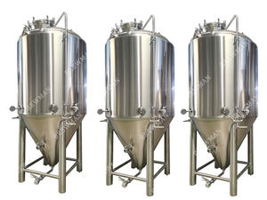 Fermenteur conique de bière utilisé par micro brasserie de l'acier inoxydable 1200L à vendre